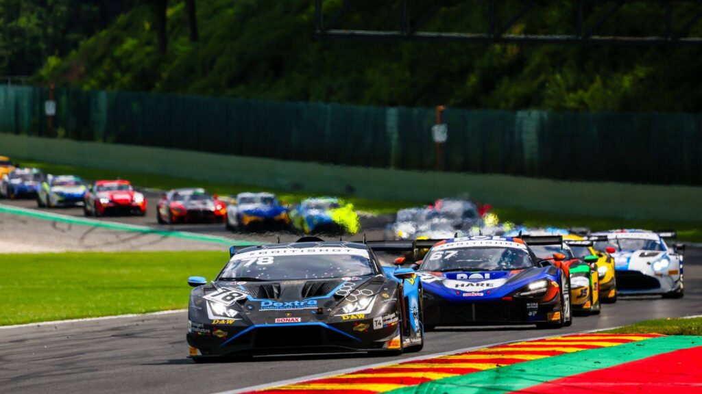 Lamborghini takes second British GT win of the year at Spa-Francorchamps